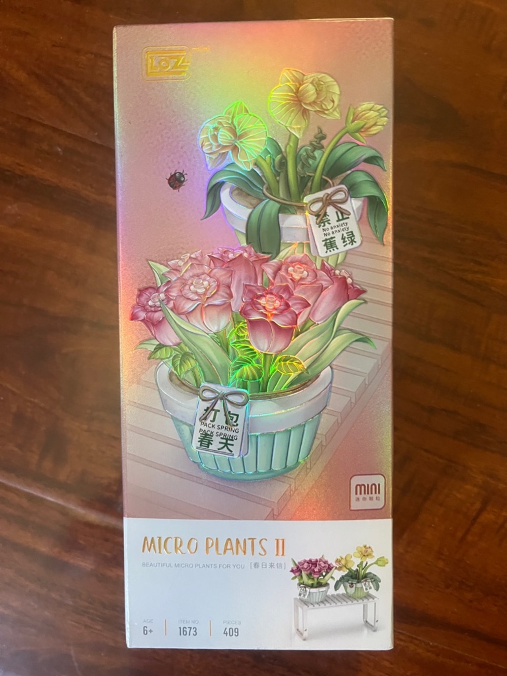 LOZ lego puzzle Flowers Micro Plants II Mini Decorative Building Toy Set new